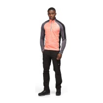 Fleece Lining Regatta Hepley Lightweight Half-Zip Salmon