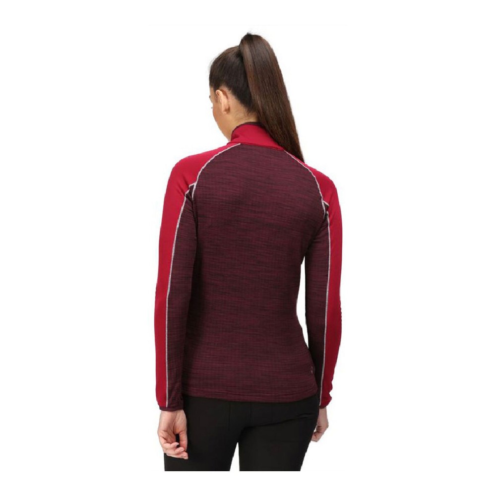 Fleece Regatta Hepley Lightweight Half-Zip Dunkelrot