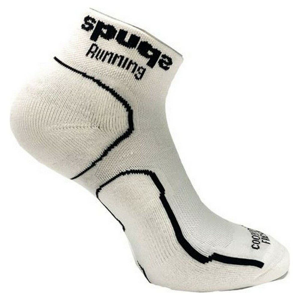 Sports Socks Spuqs Coolmax Cushion White