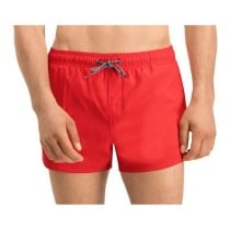 Herren Badehose Puma Swim Short Rot