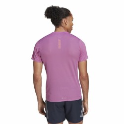 T-shirt à manches courtes homme Adidas Adizero Speed Rose foncé