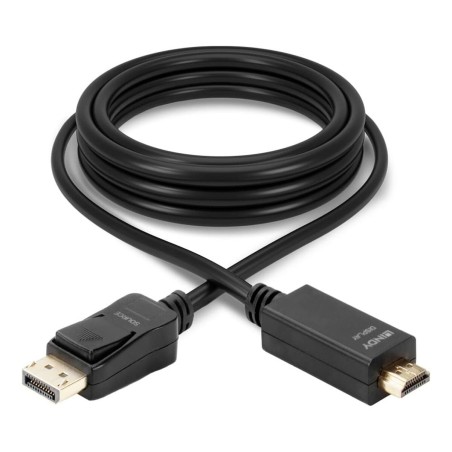 DisplayPort-zu-HDMI-Adapter LINDY 36923 Schwarz