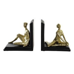 Bookend DKD Home Decor Resin (31.5 x 9.5 x 20.5 cm) (2 pcs)