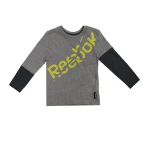 Long Sleeve T-Shirt Reebok B LS TEE Dark grey