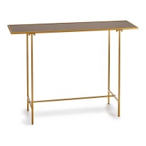 Beistelltisch Schwarz Gold Kristall Metall (33 x 77 x 110 cm)