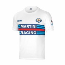 T shirt à manches courtes Sparco MARTINI RACING Taille M Blanc