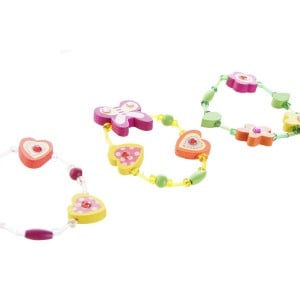 Bracelet DKD Home Decor Multicolour Flowers Children's