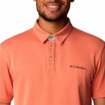 Men’s Short Sleeve Polo Shirt Columbia Nelson Point™ Coral