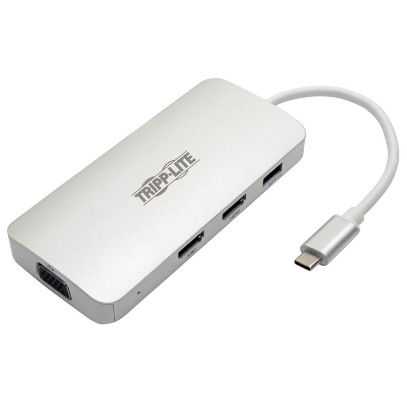 Hub USB Eaton U442-DOCK12-S Argenté