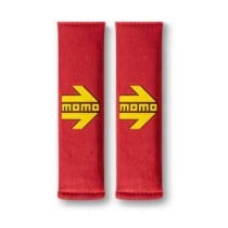 Coussinets de ceinture de sécurité MOMO MOMLSHP001R Rouge