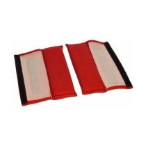 Seat Belt Pads Sabelt Red