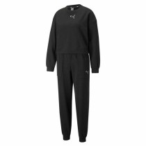 Damen-Trainingsanzug Puma Loungewear W Schwarz