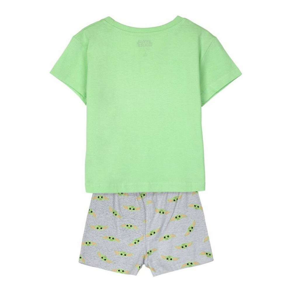 Pyjama D'Été The Mandalorian Vert Vert clair Enfant