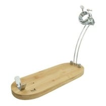 Folding Ham Stand Bamboo (48 x 18,5 cm)