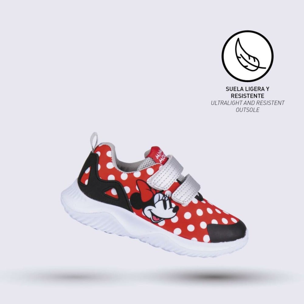 Chaussures de Sport pour Enfants Minnie Mouse Rouge