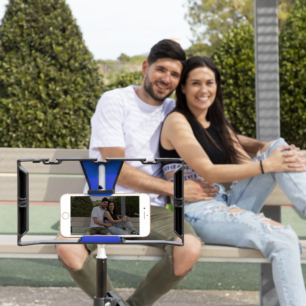 Support pour Smartphone avec Stabilisateur Manuel Stafect InnovaGoods