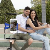 Support pour Smartphone avec Stabilisateur Manuel Stafect InnovaGoods