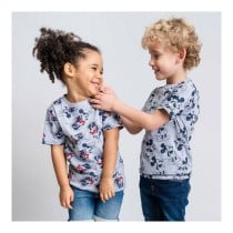 Kurzarm-T-Shirt für Kinder Minnie Mouse Grau