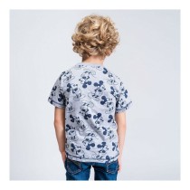 Kurzarm-T-Shirt für Kinder Mickey Mouse Grau