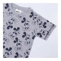 Kurzarm-T-Shirt für Kinder Mickey Mouse Grau