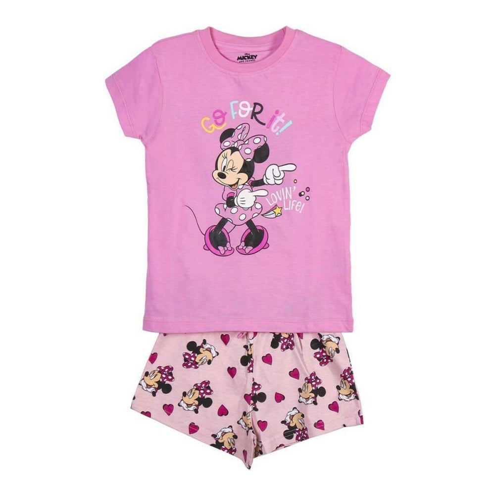 Summer Pyjama Minnie Mouse Pink