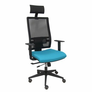 Chaise de Bureau avec Appui-tête P&C B10CRPC Bleu ciel