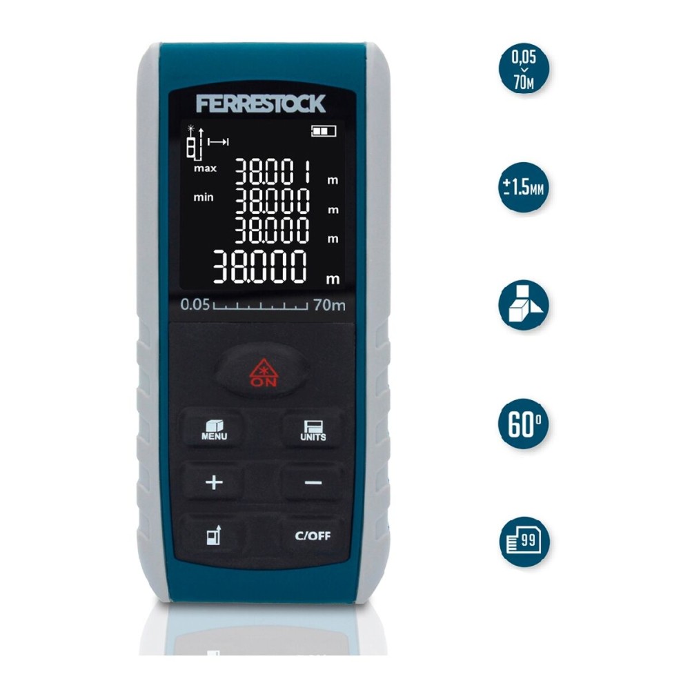 Compteur Ferrestock Laser 70 m