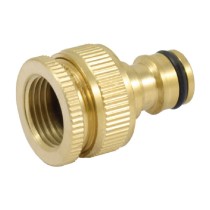 Joint Ferrestock H 1/2" - M 3/4" Brass