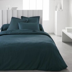 Drap housse TODAY Essential 160 x 200 cm Vert émeraude Bleu Vert turquoise 160 x 200