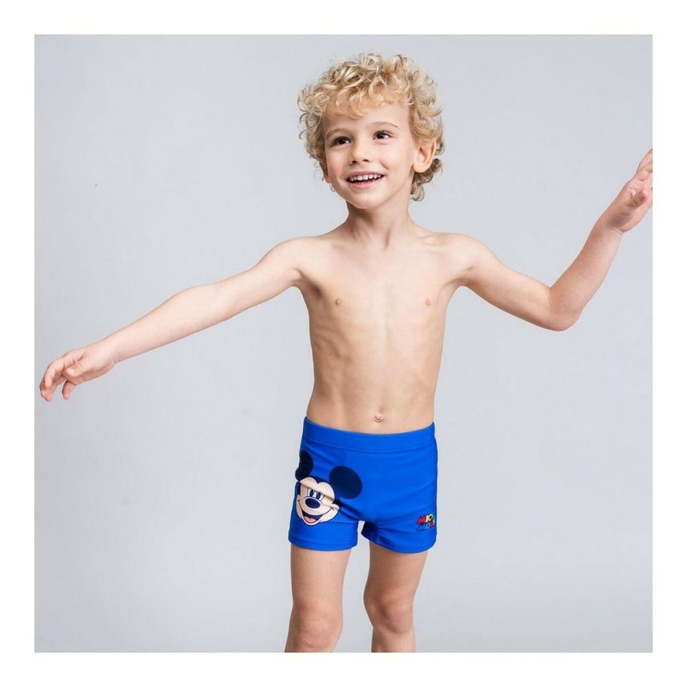 Jungen-Badeshorts Mickey Mouse Blau