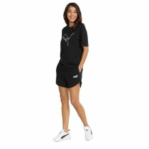 Long Sports Trousers Puma ESS Black Lady