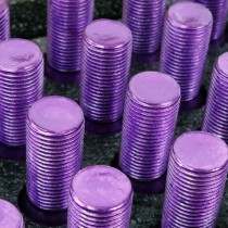 Set Vis OMP 27 mm Violet 20 uds M12 x 1,25