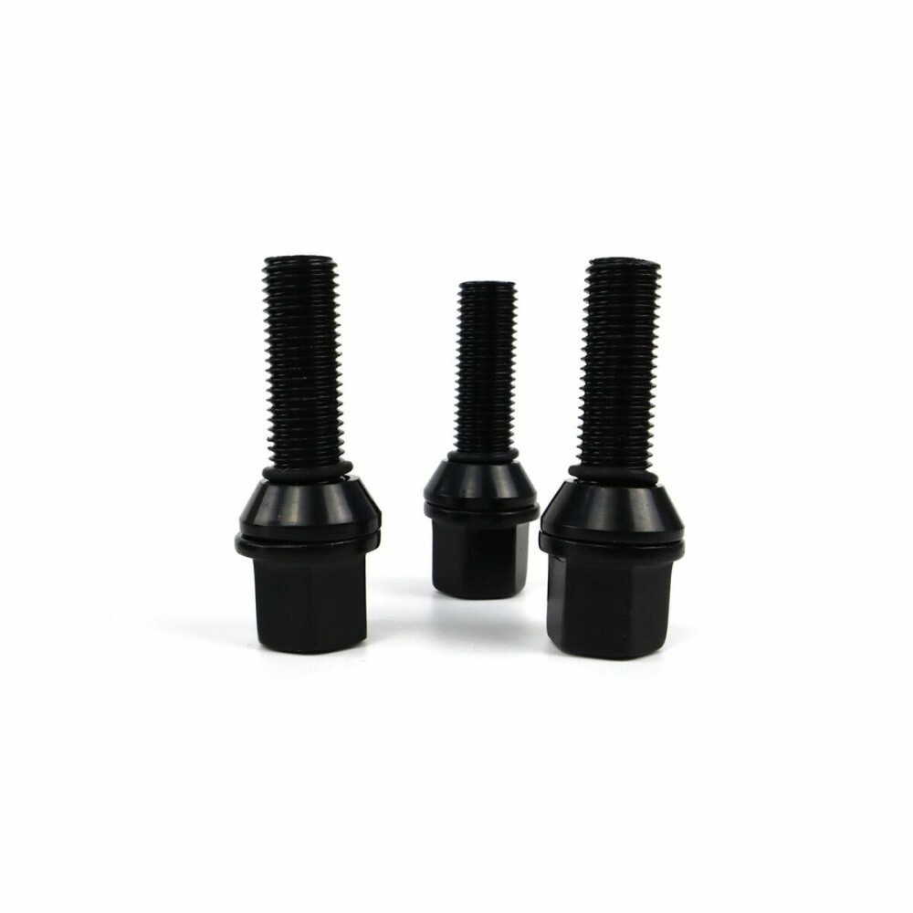 Set Muttern OMP 27 mm Schwarz 20 uds M14 x 1,25