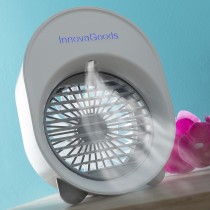 Mini Ultrasound Air Cooler-Humidifier with LED Koolizer InnovaGoods