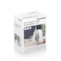 Mini Ultrasound Air Cooler-Humidifier with LED Koolizer InnovaGoods