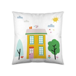 Cushion cover Lemon Ribbon Traffic (50 x 50 cm)