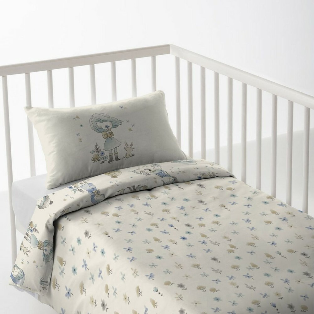 Cot Quilt Cover Cool Kids Dery Reversible 100 x 120 + 20 cm