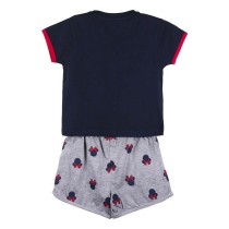 Summer Pyjama Minnie Mouse Dark blue Grey