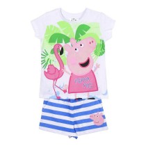 Ensemble de Vêtements Peppa Pig Blanc Bleu