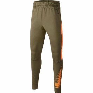 Pantalons de Survêtement pour Enfants Nike Dri-FIT Therma Olive Enfants