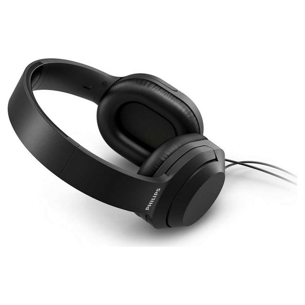 Headphones with Headband Philips Black With cable