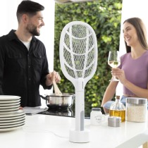 Raquette Anti-insectes Rechargeable 2 en 1 avec Lumière UV KL Rak InnovaGoods