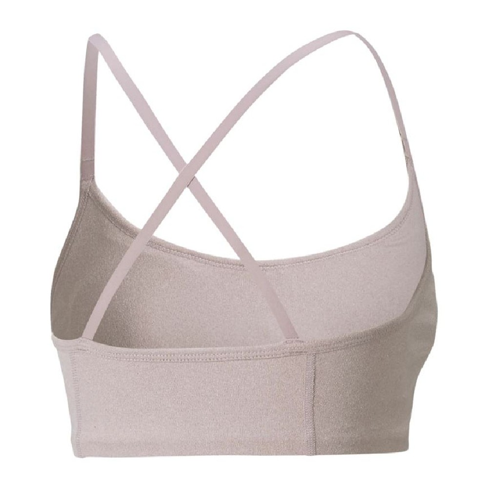 Soutien-gorge de Sport Puma Low Impact Studio Foundation Gris Mauve