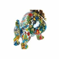 Figurine Décorative DKD Home Decor 21 x 16 x 20,5 cm Doré Bulldog Multicouleur