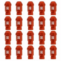 Set Muttern OMP 7075 Orange 20 uds M14 x 1,25