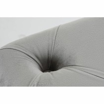 Banquette DKD Home Decor Gris Polyester Velours Bois MDF (88 x 53 x 48 cm)