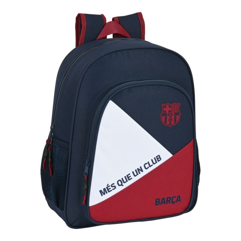 School Bag F.C. Barcelona Blue Maroon (32 x 38 x 12 cm)