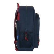 School Bag F.C. Barcelona Blue Maroon (32 x 38 x 12 cm)