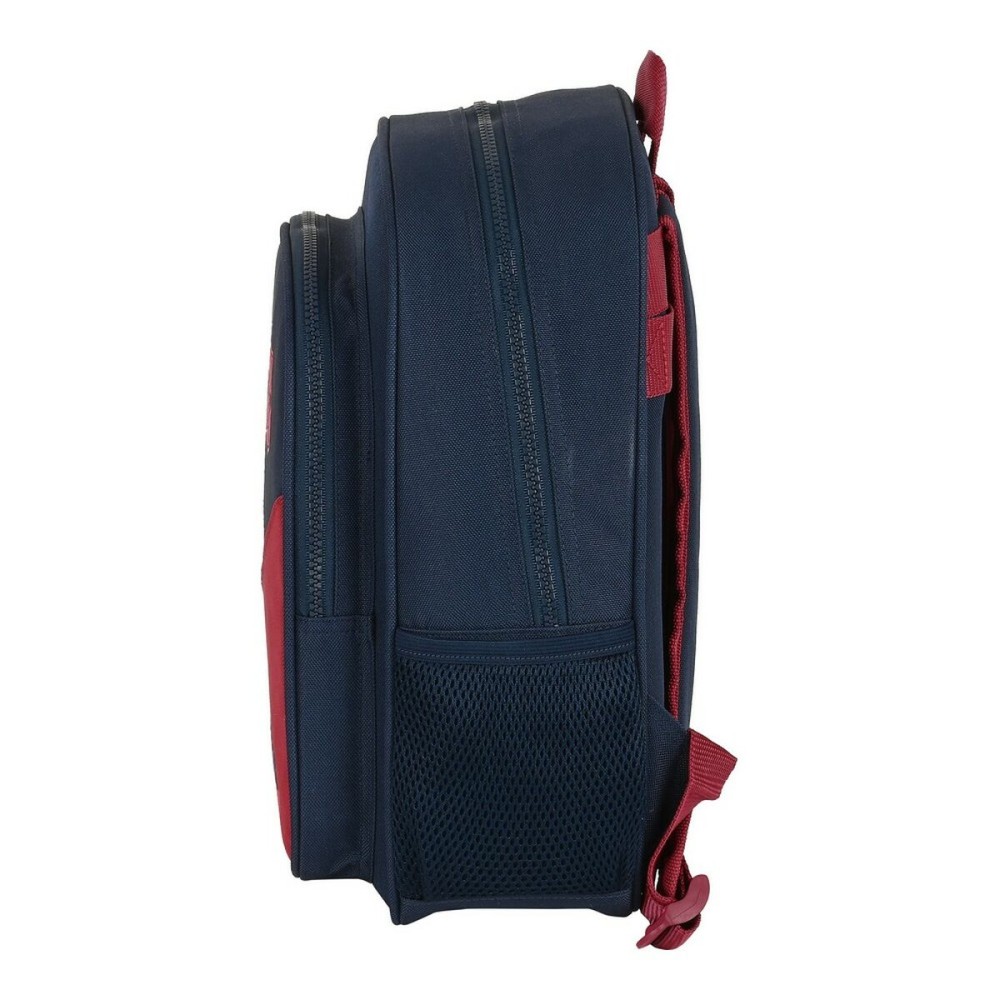 Cartable F.C. Barcelona Bleu Bordeaux (27 x 33 x 10 cm)