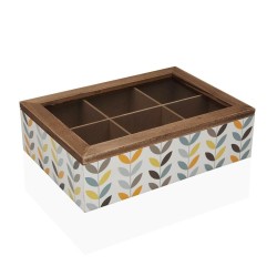 Teebox Versa Erin Holz 17 x 7 x 24 cm